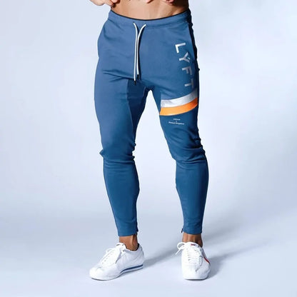 Men's Fitness Sweatpants: Elastic Jogger Track Pants