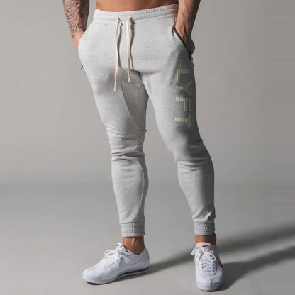 Men's Fitness Sweatpants: Elastic Jogger Track Pants